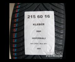 2 GOMME 215 60 16 KLEBER A985 - 2