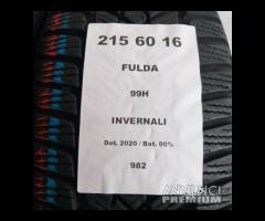 2 GOMME 215 60 16 FULDA A982 - 2