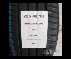 2 GOMME 225 40 18 BRIDGESTONE A969