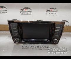 DISPLAY SISTEMA MULTIMEDIA AUTORADIO 2018 SKODA FA