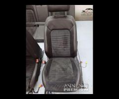 SEDILI IN PELLE NERA ALCANTARA PASSAT B8 3G