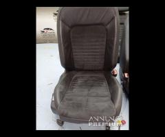 SEDILI IN PELLE NERA ALCANTARA PASSAT B8 3G