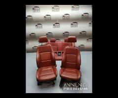 SET SEDILI IN PELLE ROSSO BMW SERIE 1 E82