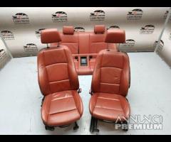 SET SEDILI IN PELLE ROSSO BMW SERIE 1 E82