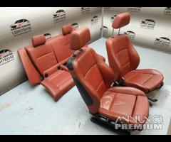 SET SEDILI IN PELLE ROSSO BMW SERIE 1 E82