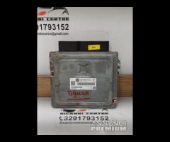 CENTRALINA MOTORE ECU VW TIGUAN 2008 2.0L TDI CBAB