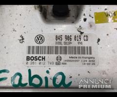 CENTRALINA MOTORE ECU 2010 SKODA FABIA I IIBNV 045