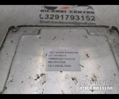 CENTRALINA MOTORE ECU 2007 SKODA ROOMSTER BNV 0459 - 15