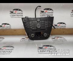 PANELLO COMANDI CLIMA/ AUTORADIO OPEL INSIGNIA 201