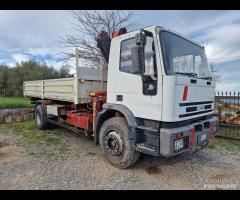 Iveco Eurotech 190E24 ribaltabile e gru