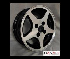 CERCHI LEGA 13 fiat STAR NERO DIAMANTE 5X13 4x98 - 7