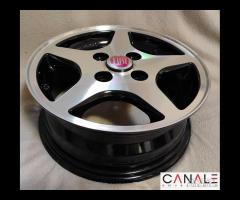 CERCHI LEGA 13 fiat STAR NERO DIAMANTE 5X13 4x98 - 25