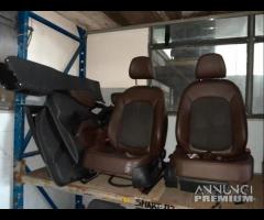 Interno In Pelle Marrone Per Audi A3 8V 5 Porte