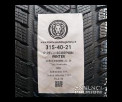 2 GOMME 315 40 21 PIRELLI A20136