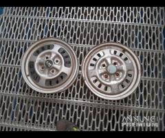 2 Cerchi In Ferro Da 13" Per Autobianchi A112