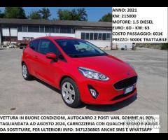 Ford Fiesta 1.5 TD 2 Posti Van 2021 215000KM