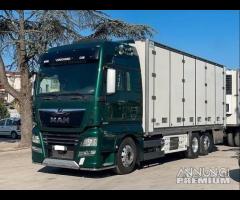 Man tgx 580 e6 autotreno frigo 7.45 + 7.45 fna 29 - 9