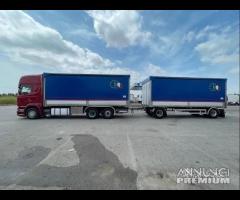 Scania r 580 e6 autotreno centinato 7.40 2015