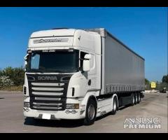 Scania r 560 + semirimorchio kogel centina 2014