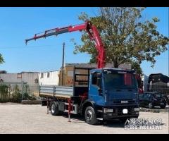 Eurocargo 150e24 gru e cassone 5.20