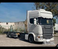 Scania r450 e6 telaio passo 6100 2016 voith