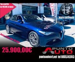 Alfa Romeo Giulia 2.2 160 CV AT8 Super pelle-telec