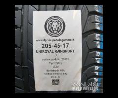 2 GOMME 205 45 17 UNIROYAL A21095