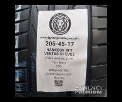 2 GOMME 205 45 17 HANKOOK RFT A21092