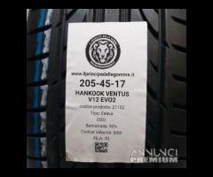 2 GOMME 205 45 17 HANKOOK A21152 - 2