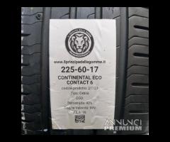 2 GOMME 225 60 17 CONTINENTAL A21123