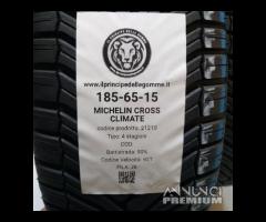 2 GOMME 185 65 15 MICHELIN A21210