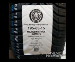 2 GOMME 195 65 15 MICHELIN A21203