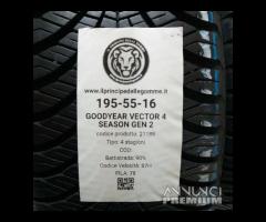 2 GOMME 195 55 16 GOODYEAR A21188