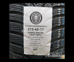 4 GOMME 215 60 17 KUMHO A21054