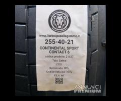 2 GOMME 255 40 21 CONTINENTAL A21637