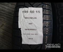 2 GOMME 195 60 15 MICHELIN A1012