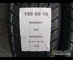 2 GOMME 195 60 15 RUNWAY A1010