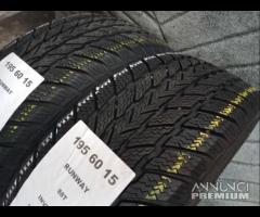 2 GOMME 195 60 15 RUNWAY A1010