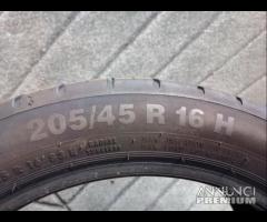 2 GOMME 205 45 16 CONTINENTAL A1009