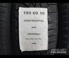 4 GOMME 195 60 16 CONTINENTAL A1006 - 2