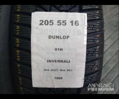 2 GOMME 205 55 16 DUNLOP A1005