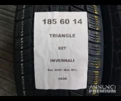 2 GOMME 185 60 14 TRIANGLE A1036