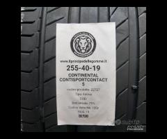 2 GOMME 255 40 19 CONTINENTAL A22727 - 2