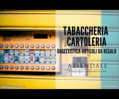 TABACCHERIA CARTOLERIA OGGETTISTICA E SLOT