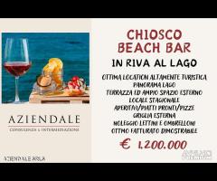 AZIENDALE- CHIOSCO BEACH BAR IN RIVA AL LAGO - 1