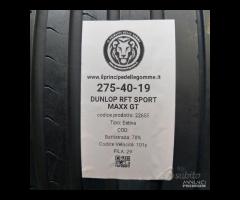 2 GOMME 275 40 19 DUNLOP RFT A22655