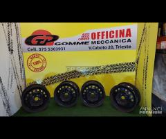 4 Cerchi Ferro 14 pollici Toyota Yaris B