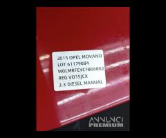 COFANO ANTERIORE  OPEL MOVANO B 2010-2019 FURGON C - 7