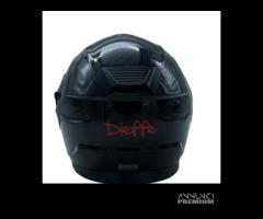 Casco nero lucido Dieffe 702 - 2