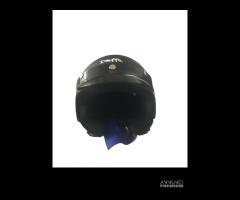 Casco nero visierino 3 bottoni Dieffe 116 - 1